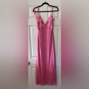 Elegant Pink Women's maxi dress